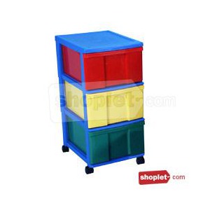 iris mini chest drawer casters 8x26 8x16 three drawers